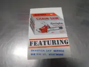 SALES BROCHURE CHAINSAW FOR REMINGTON 660 770 BANTAM ------ UP 349