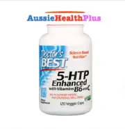 Doctor's Best, 5-HTP, Enhanced with Vitamins B6 & C, 120 Veggie Caps
