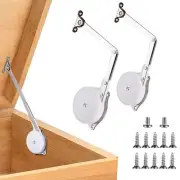 2 Pack | Toys Box Hinges Soft Close - HBL’ Lid Support Hinges Chest Hinges fo...