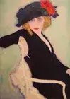 Woman with Hat : Leo Gestel : 1911 : Archival Quality Art Print to Frame