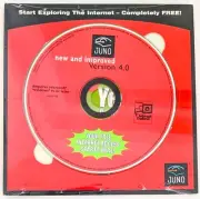 JUNO Version 4.0 Install / Collectible Disc, Vintage ISP Sign-up CD!