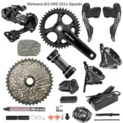 New Shimano GRX RX815 RX817 Di2 Hydraulic Disc Group Groupset 11-speed