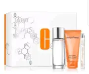 NEW IN BOX - Clinique 3 Piece Set Perfectly Happy Gift Set 1.7 SP 2.5 Cream