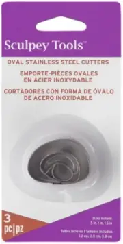 Premo Cutter Set 3/Pkg Irregular Oval