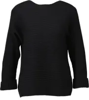 NEU! Oui Damen Strickpullover, Gr. 38, schwarz