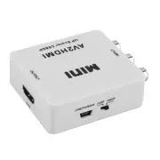 AV to HDMI Converter Adapter 1080P – RCA CVBS 3RCA Composite to HDMI Upscaler