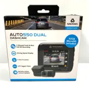 Navman Auto550 Dual Dashcam 32Gb 1080P Front And Rear Dash Camera NEW IN BOX
