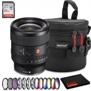 Sony FE 24mm f/1.4 GM Lens (Intl Model) Accessory Kit