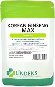 Korean Ginseng Max Double Pack 180 tablets 50mg Ginsenosides Natural Quality