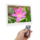 Digital Photo Frame 12in Electronic Photo Album HD MP3 MPEG4 Picture Player IDS
