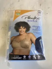 NIP $39 OLAYTEX 18 HOUR ULTIMATE LIFT& SUPPORT BLUE VELVET SIZE 38DDD