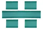 Machine Washable Dining Table Cotton Rectangular Mats, 4 Piece with 1 Runner