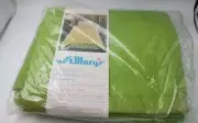 St. Mary’s St. Moritz 72X90 100% Virgin Acrylic Twin Double Blanket NEW Green