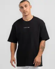 [Lucid] Lucid Men's Sensory T-Shirt in Black Size Small S Black