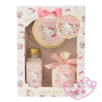 在飛比找Yahoo!奇摩拍賣優惠-♥小公主日本精品♥hello kitty凱蒂貓沐浴禮盒身體乳