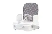 BenBat YummiGo 2 in 1 Feed & Go Booster Storage Case Baby Kids High Chair Grey