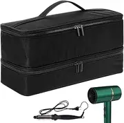 Hot Tools Travel Bag | Handheld Hair Dryer Curling Iron Bag,Hair Tool Storage Organizer, Dustproof Hair Accessories Bag for Hair Dryer and Curling Iron