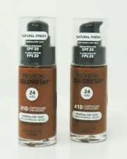 Revlon Colorstay Normal/Dry Skin Natural Finish Foundation 410 Cappuccino 2pk