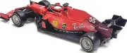 1/43 BBurago 2021 Formula 1 Ferrari SF21 Carlos Sainz #55 Car Model 18-36828CS