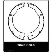 Protex Brake Shoes - N3232