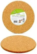 Pot Stand Round Cork Hot Mat Pad Heat Resistant Protector Trivet Placemat Cook