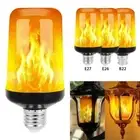 Atmosphere Effect Light Bulb Night light LED Flame Lamp Simulation Fire Lights
