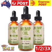 Pure Hemp Organic Hemp Seed Oil 10000MG 30ml Pain Relief, Anxiety Sleep 1-3PCS