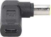 Type‑C to DC Adapter, DC to USB 7.9x5.5mm USB C Magnetic Adapter for Laptop PD Charging Adapter for Make Travel More Convenient for Type‑C Power Cord