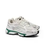 【LACOSTE】L003 男運動鞋 白綠銀 透氣網眼 男鞋 休閒鞋 復古鞋(47SMA0013_082 24SS)