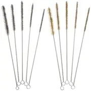 10 Pcs Cylinder Wire Brush Pipe Hole Cleaning Set Non-scratch