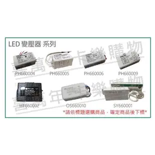 4入 【PHILIPS飛利浦】 LED ET-E 60 220V~240V 可調光 LED專用變壓器 PH660004