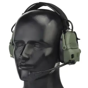 RST 紅星 - 六代拾音降噪耳機 戰術通訊 抗噪 可以頭盔結合 黑色/綠色/沙色 ... WSB-HD-17
