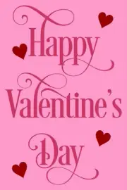 Reusable Stencil 9435 AK 12"x18" HAPPY VALENTINES DAY DIY Mylar Stencils