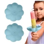 Drip-proof Drip Free Ice Pop Holder Silicone Ice Cream Holder for Summer