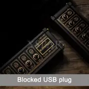 Eleksmaker NK1 ELEKS USB Switch 6 Port USB Hub Vintage Gold-plated Gift w/Switch