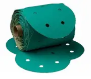 40% Off 1 Roll of 3M 01566 6" 80 Grit Stikit PSA Green Disc Roll Dust Free 01566