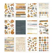Simple Stories Sticker Book 12/Sheets-Acorn Lane