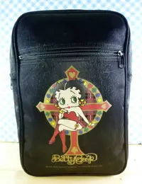 在飛比找樂天市場購物網優惠-【震撼精品百貨】Betty Boop 貝蒂 後背包-黑色 震