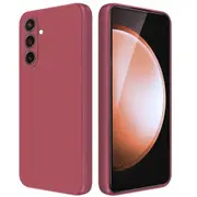 MCC For Samsung Galaxy S24+ Plus 5G Soft Liquid Silicone Shockproof Case Cover S926 [Wine]