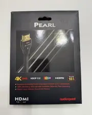 AudioQuest Pearl HDMI Cable Ethernet 3D 4K Ultra HD 1M /3’4” LGC HDR UHD