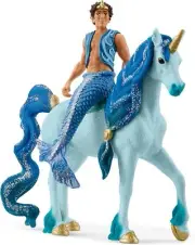 Schleich bayala 2-Piece Toy Playset for Girls and Boys Ages 5+, Mermaid Aryon wi