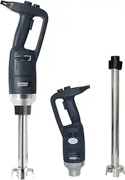 Portable Immersion Blender, Hand Held Blender, 750W Electric Stick Blender, Variable Speed 8000-18000 rpm, Hand Mixer Stainless Steel Stirrer for Thick Vegetable, Soups, Mashed Potatoes, Creams