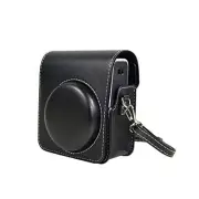 Protective Case for Fujifilm Instax Mini 40, PU Leather Camera Case for Black