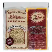 | All-In-One Medium White Kernel Popcorn Packs | Pre-Measured for Popcorn Mac...