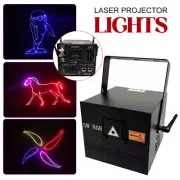 5W AppRemote Laser Projector LED StageLight RGB Disco DJ KTV Show Party Lighting