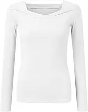 [outret] Thermals for Women Cold Weather Plus Size Tops De Velvet Leggings Female Autumn and Winter Sense Square Collar Irregular Ground Hair Foreign Style Slim Inside Top Womens Thermal Underwear Plus Size