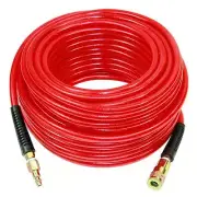 100' ft Air Hose 1/4" NPT For Staple Guns, Brad Nailers, Spray Guns HA04-100H44