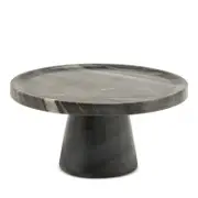 Blue Pheasant Samantha 7.5 Marble Cake Stand