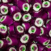 Grape Rock Candy Hard Boiled Lollies Bulk Bag 1KG e