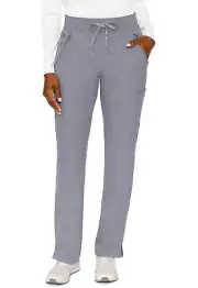 Med Couture Scrub Women's Zipper Tall Pant MC2702T CLOD Clover Dance Free Ship